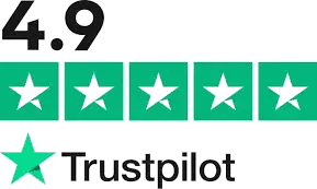 Trustpilot 4.9 Rating
