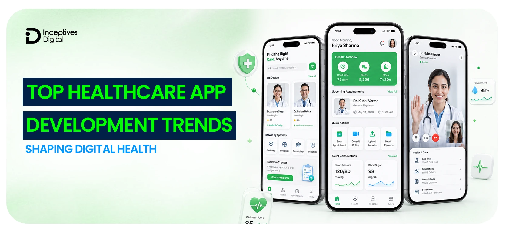 Healthcare App Development Trends