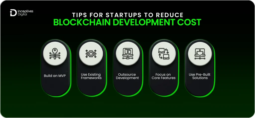 tips for startups to reduce blockchain development cost 