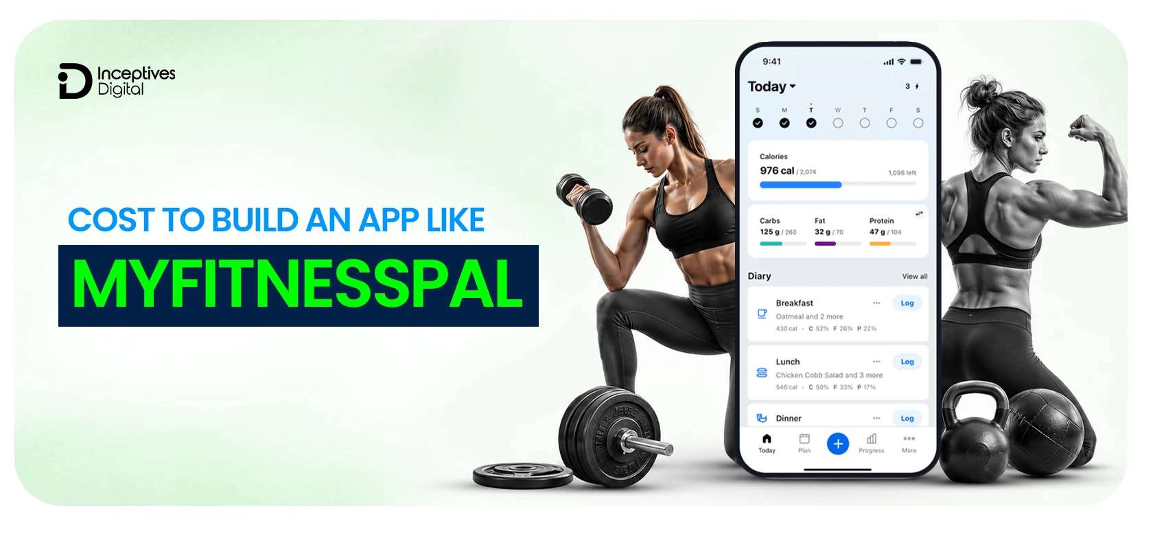 App Like MyFitnessPal Development Cost