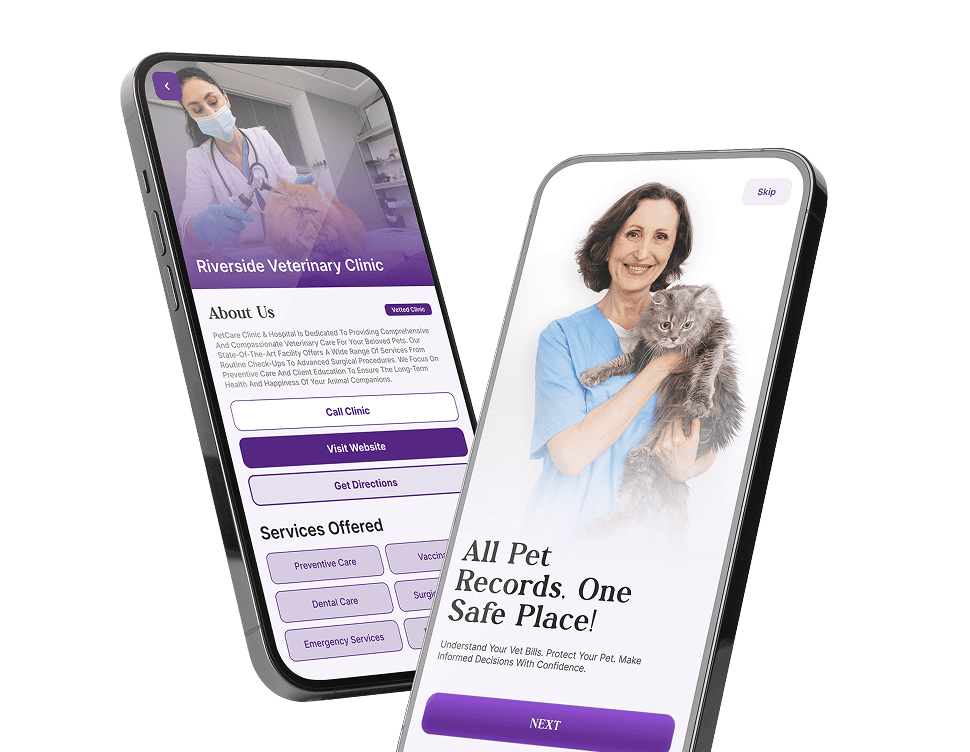 Pets B4 Profit App Screens