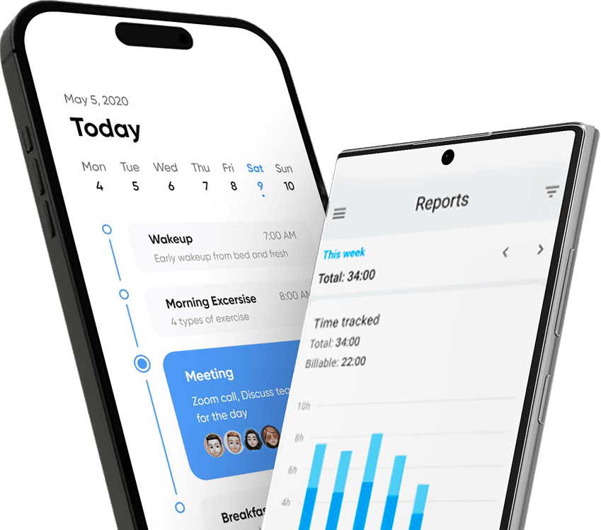 Mobile App Screens