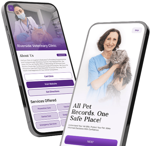 Pets Before Profit App Screens