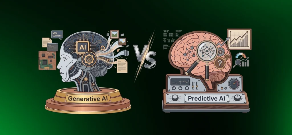 Generative AI vs. Predictive AI