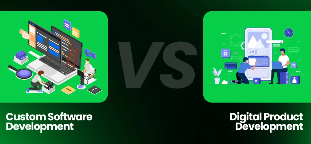 Custom Software Development vs Digital Product Development