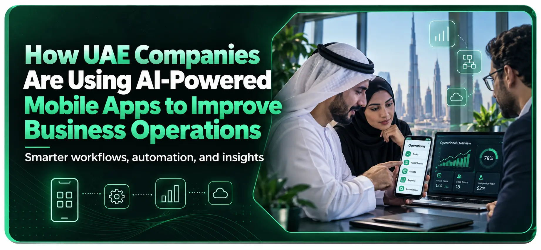 How UAE Companies Are Using AI-Powered Mobile Apps to Improve Business Operations