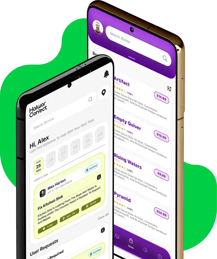 Android App Projects Screens